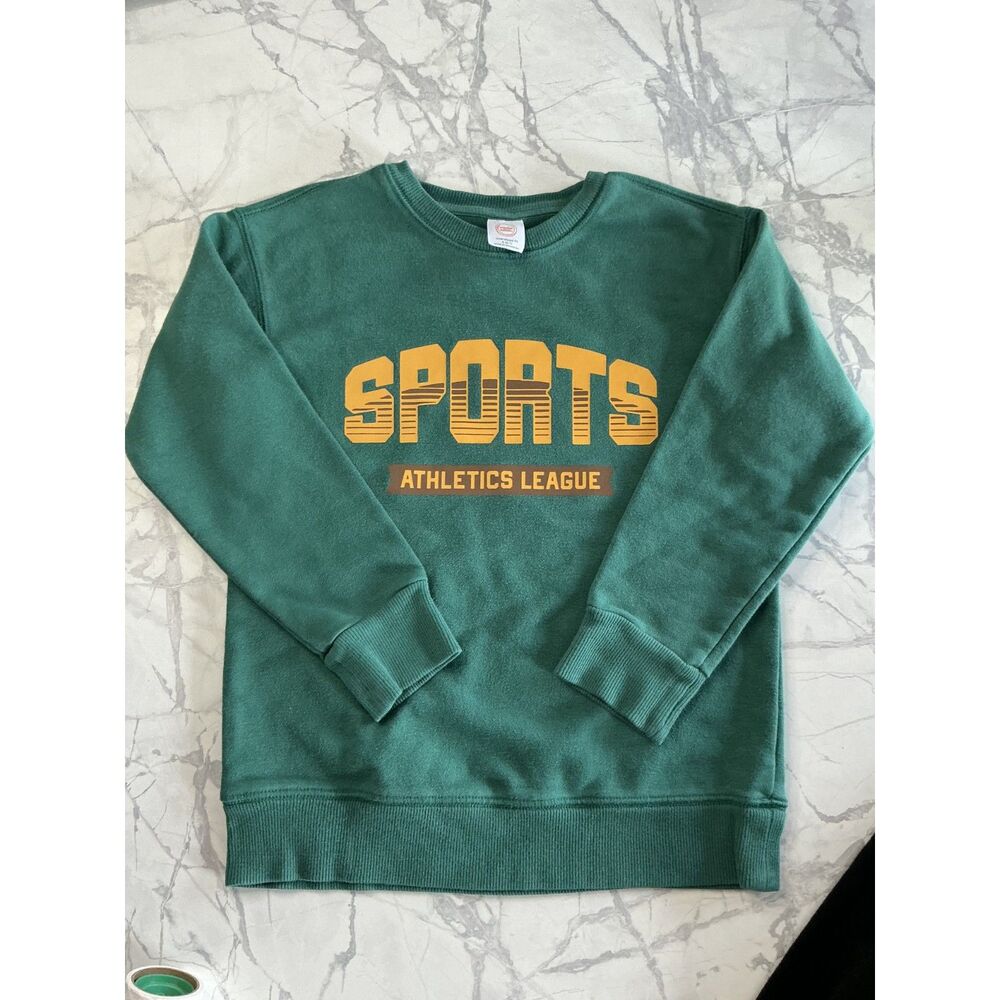 Boys Sweatshirt Lot of 4 Size 6-8 Graphic Crewneck Bundle Mountain Dino Gaming